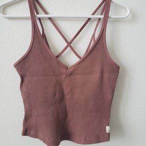 Vuori Rib Crop Tank size M